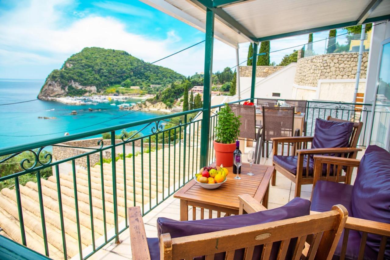 Aliki Apartments Paleokastritsa Exteriör bild