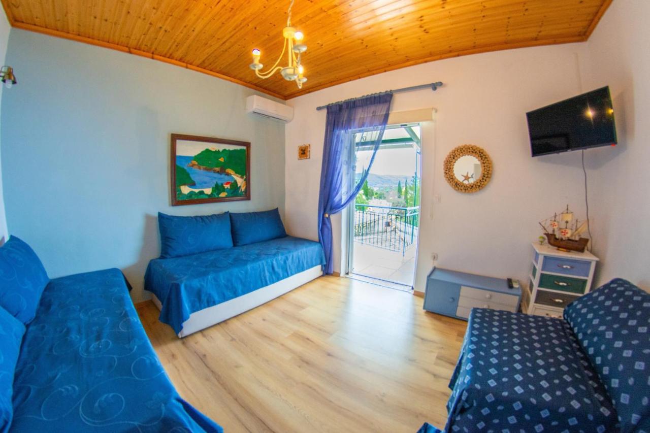 Aliki Apartments Paleokastritsa Exteriör bild