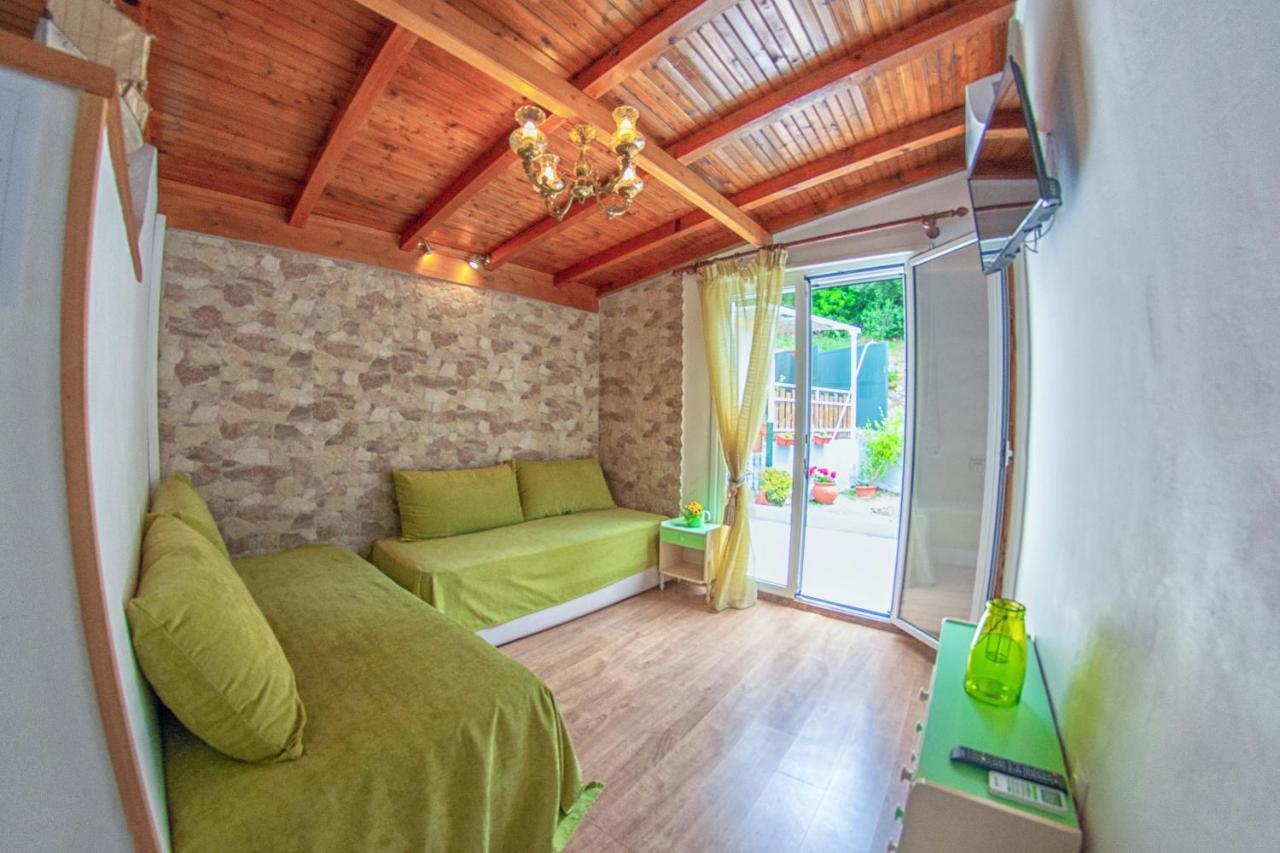 Aliki Apartments Paleokastritsa Exteriör bild